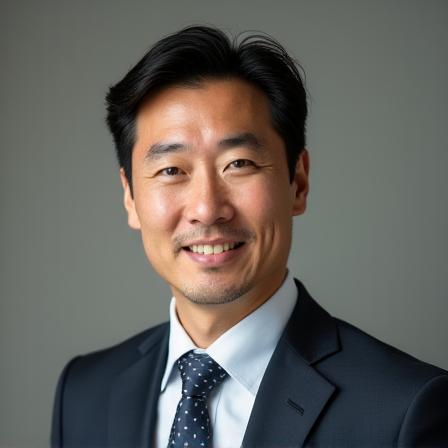 CEOの田中一郎のプロフェッショナルなポートレート